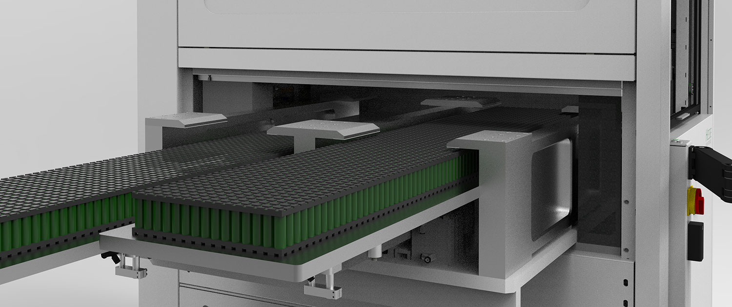 Automatisierung vom BJ985 mit Batteriezellen