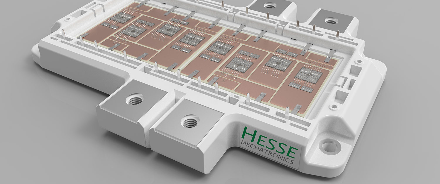 wire bonded and welded power module