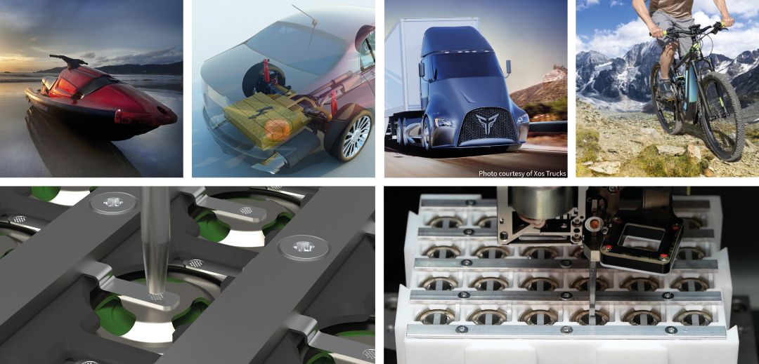Zellkontakiersystem für Batteriezellen und Batteriemodule